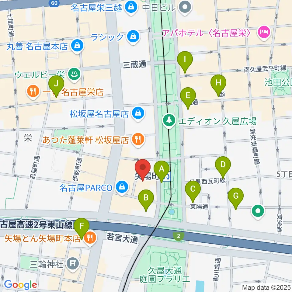 センチュリーシネマ周辺のコンビニエンスストア一覧地図