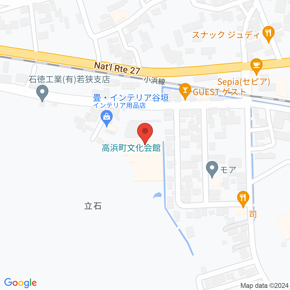 高浜町文化会館周辺のコンビニエンスストア一覧地図