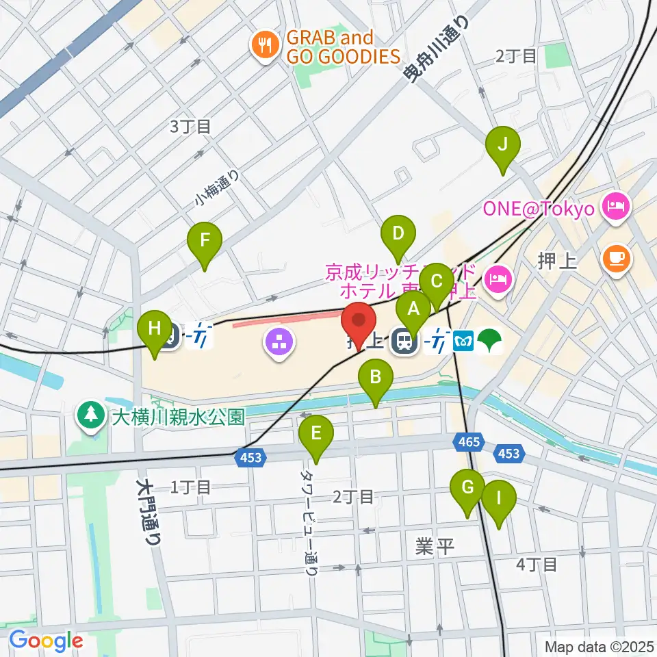 プラネタリウム天空周辺のコンビニエンスストア一覧地図