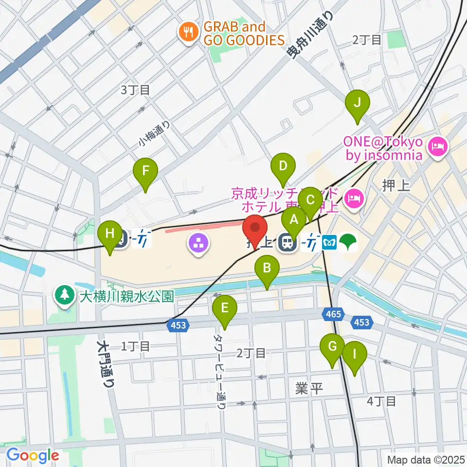 プラネタリウム天空周辺のコンビニエンスストア一覧地図
