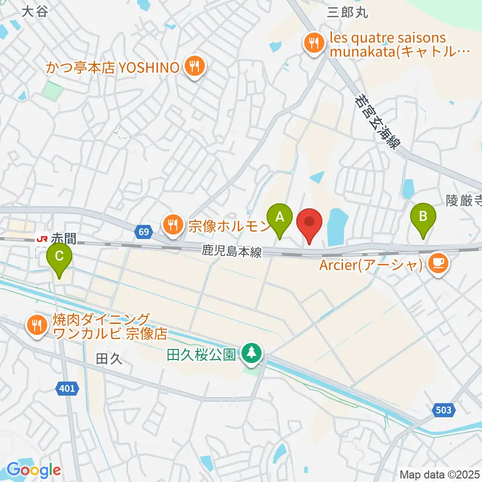 ジョーカーズサウンド周辺のコンビニエンスストア一覧地図