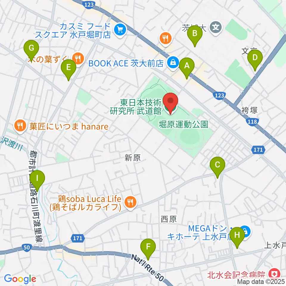 アルテンジャパン武道館周辺のコンビニエンスストア一覧地図