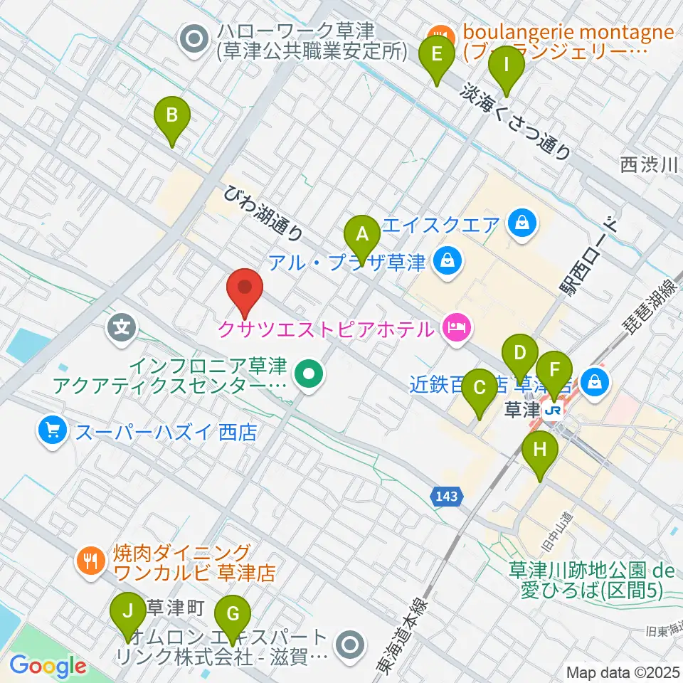 YMITアリーナ周辺のコンビニエンスストア一覧地図