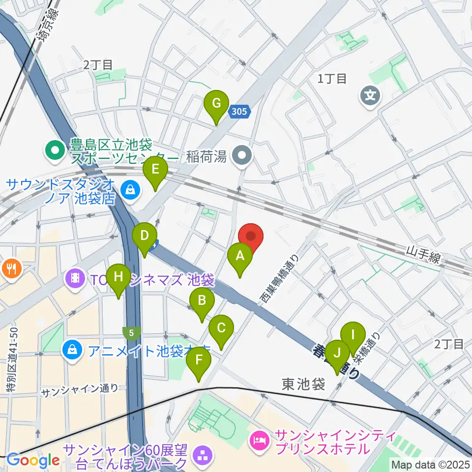 帝京平成大学冲永記念ホール周辺のコンビニエンスストア一覧地図