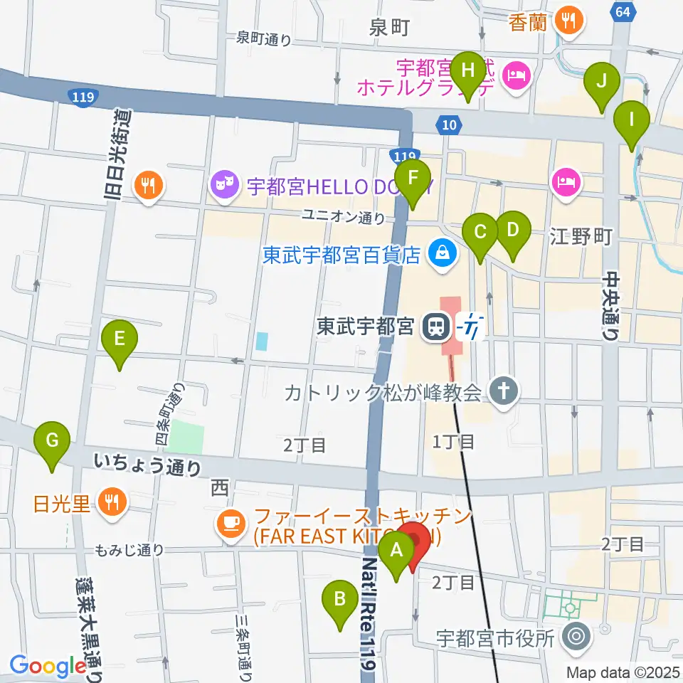 デラックスレコード周辺のコンビニエンスストア一覧地図