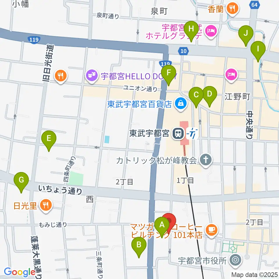 デラックスレコード周辺のコンビニエンスストア一覧地図