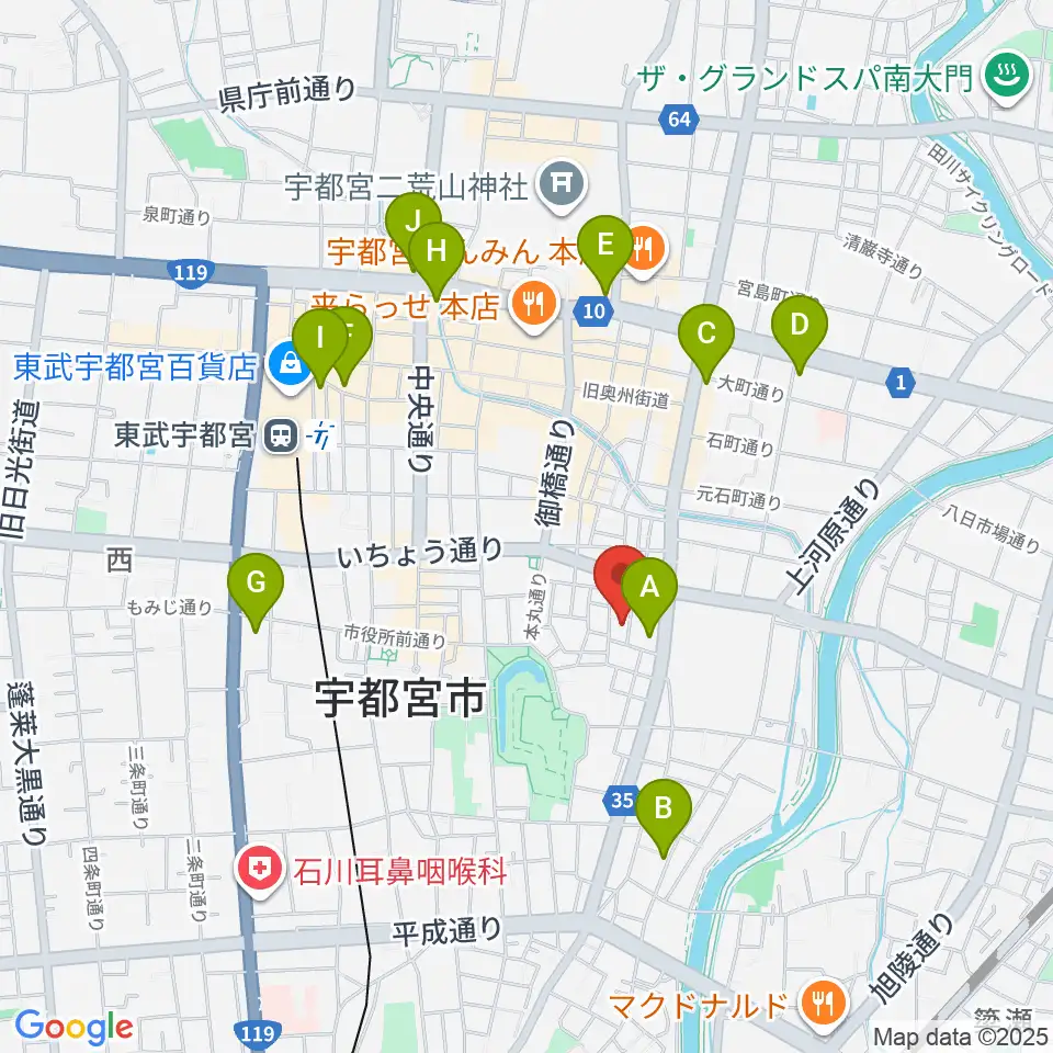 SOUND STUDIO KENT周辺のコンビニエンスストア一覧地図