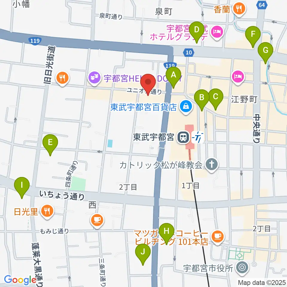 Pupu's Studio(ププズスタジオ)周辺のコンビニエンスストア一覧地図