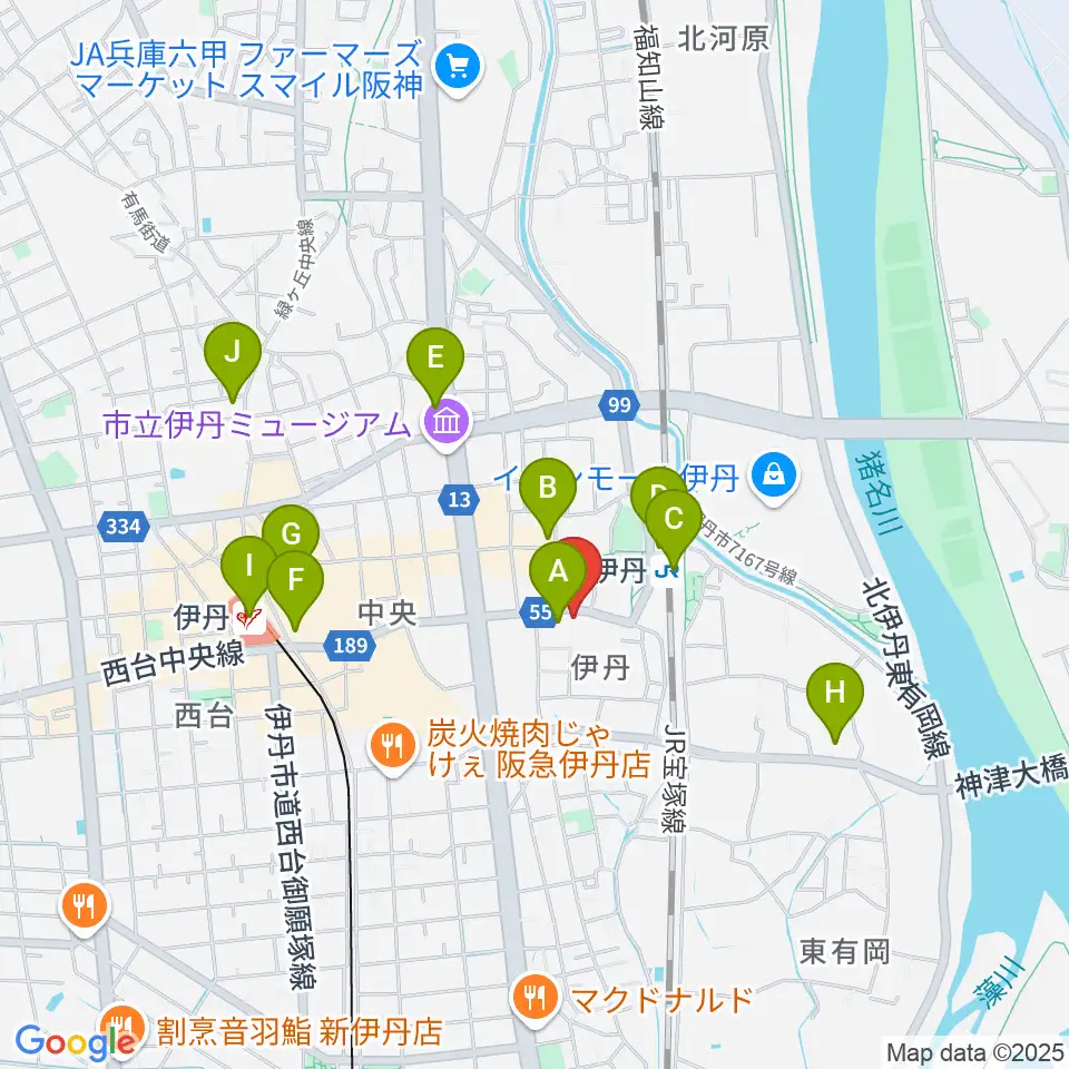 K's lore(ケーズロア)周辺のコンビニエンスストア一覧地図