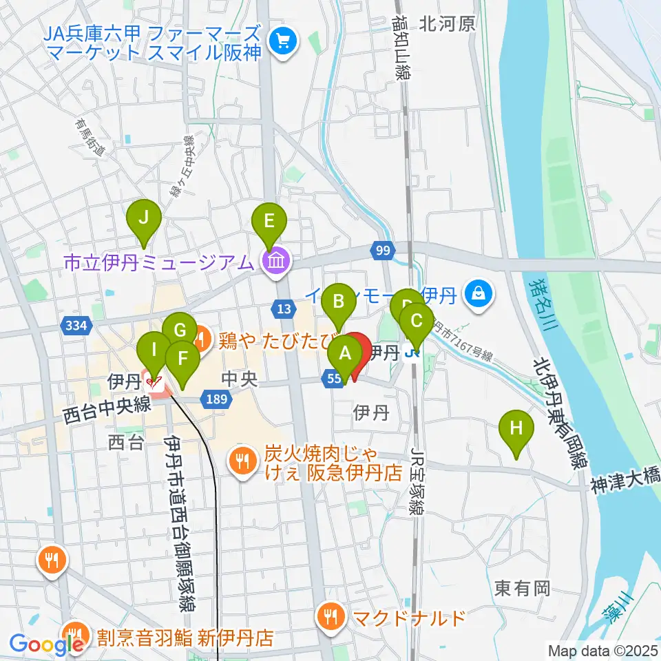K's lore(ケーズロア)周辺のコンビニエンスストア一覧地図