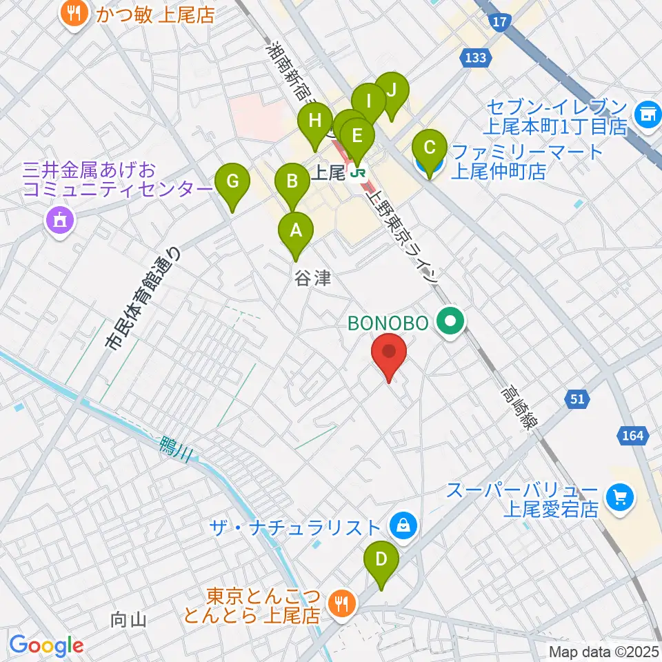 STUDIO SOUND CREW周辺のコンビニエンスストア一覧地図