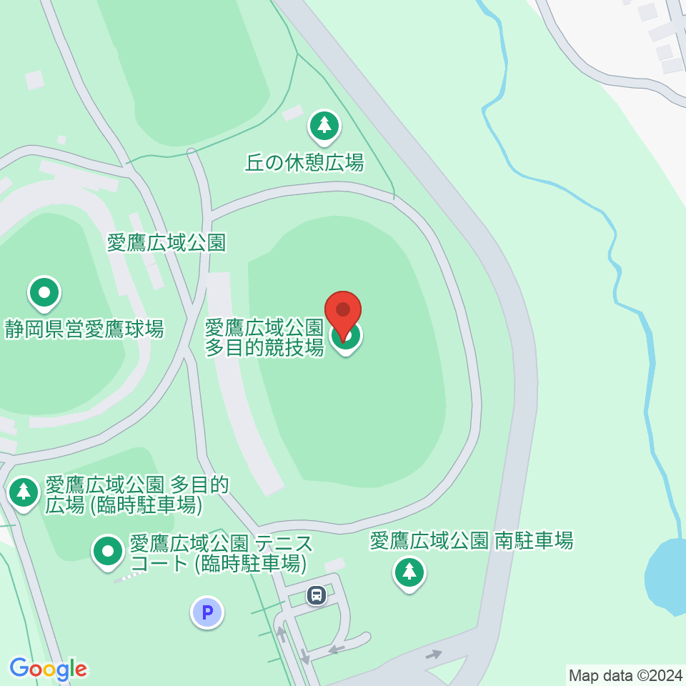 愛鷹広域公園多目的競技場周辺のコンビニエンスストア一覧地図