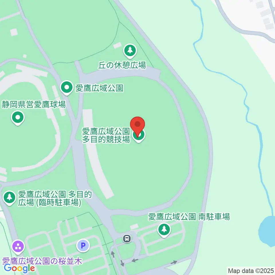 愛鷹広域公園多目的競技場周辺のコンビニエンスストア一覧地図
