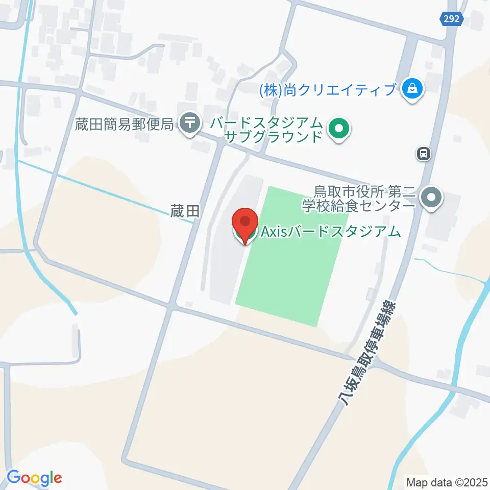 Axisバードスタジアム周辺のコンビニエンスストア一覧地図