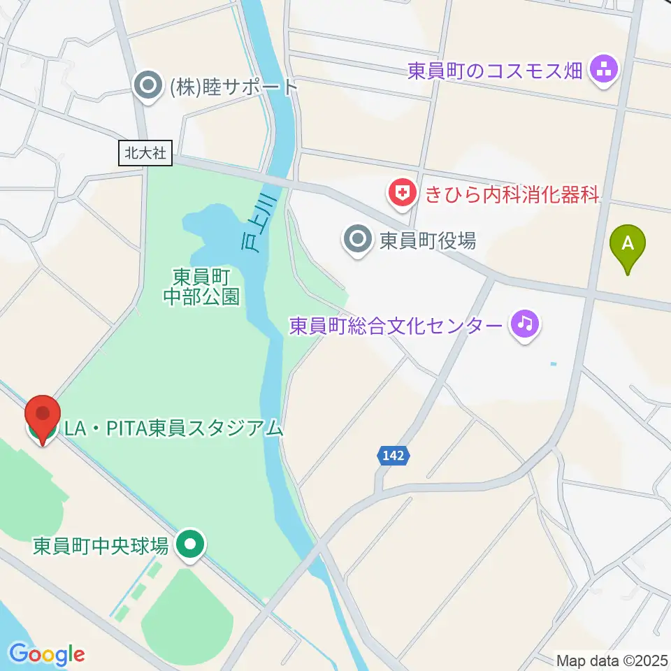 LA・PITA東員スタジアム周辺のコンビニエンスストア一覧地図
