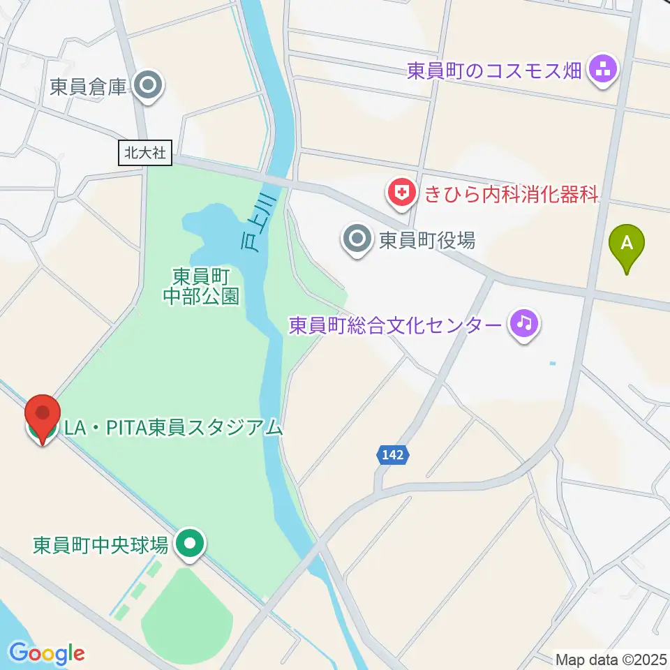 LA・PITA東員スタジアム周辺のコンビニエンスストア一覧地図