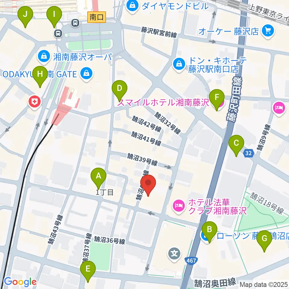 太陽ぬ荘スタジオ周辺のコンビニエンスストア一覧地図