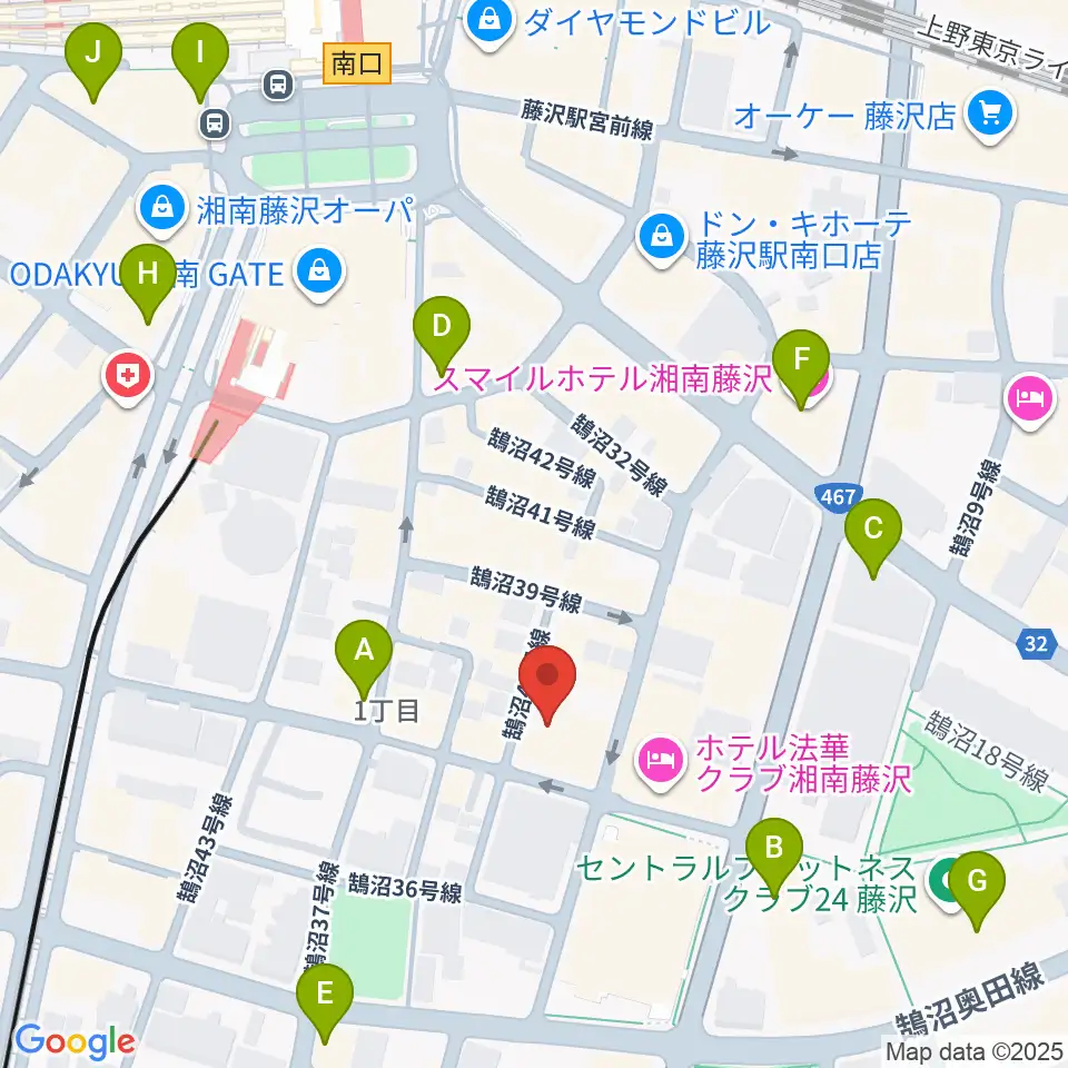 太陽ぬ荘スタジオ周辺のコンビニエンスストア一覧地図