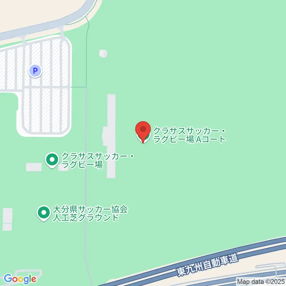 クラサスサッカー・ラグビー場周辺のコンビニエンスストア一覧地図
