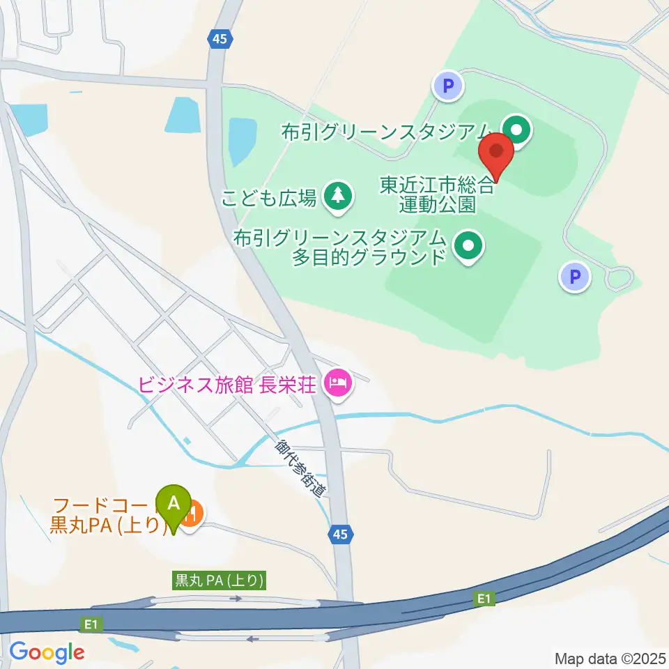 布引グリーンスタジアム周辺のコンビニエンスストア一覧地図
