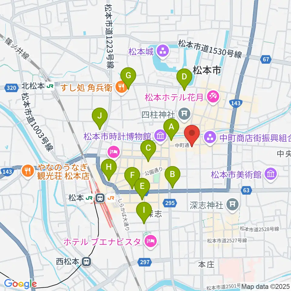 音楽社周辺のコンビニエンスストア一覧地図