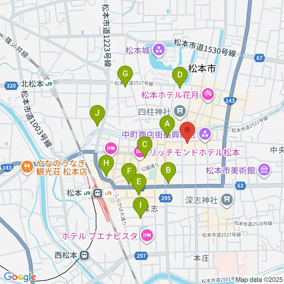 音楽社周辺のコンビニエンスストア一覧地図