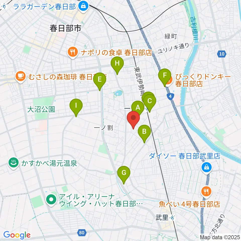 ヴァイオリン工房 IL VIOLINO周辺のコンビニエンスストア一覧地図