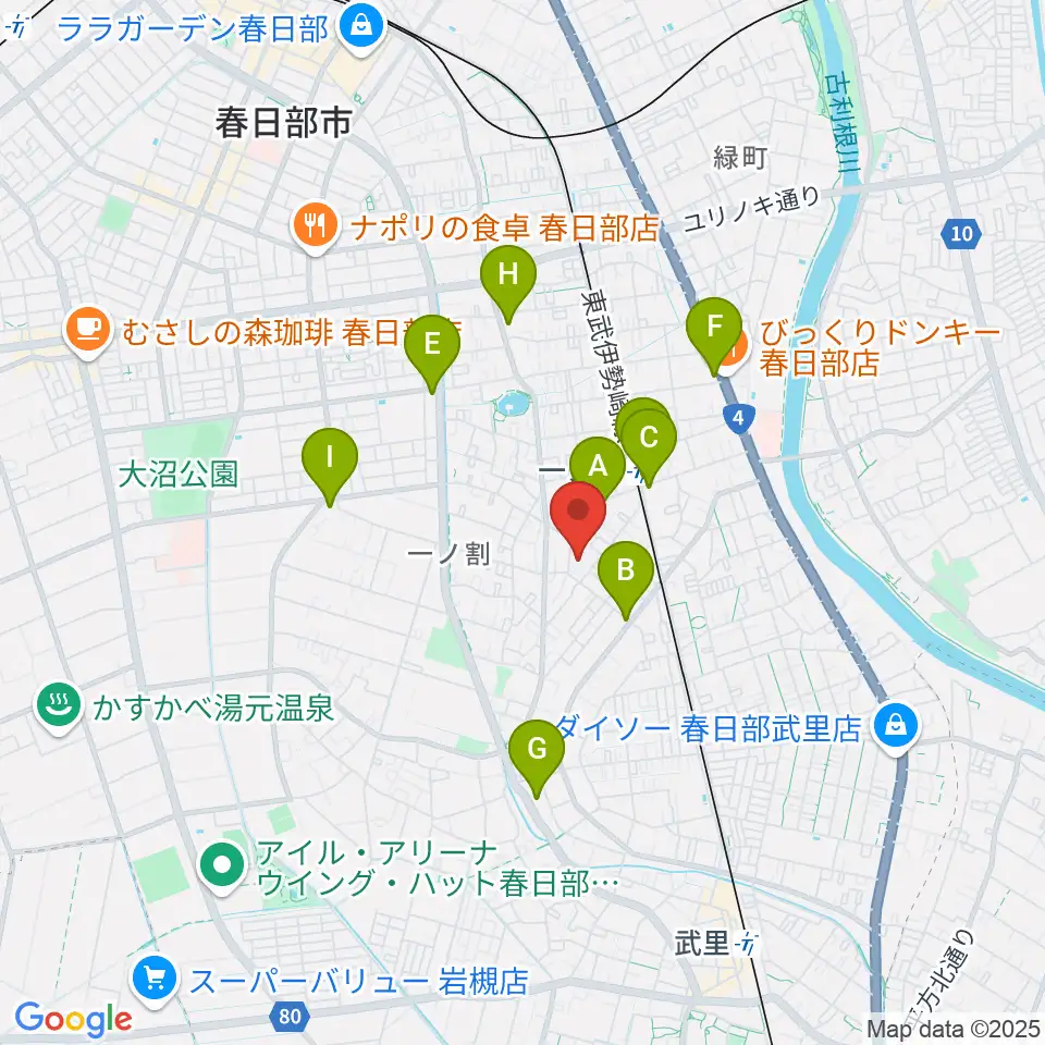 ヴァイオリン工房 IL VIOLINO周辺のコンビニエンスストア一覧地図