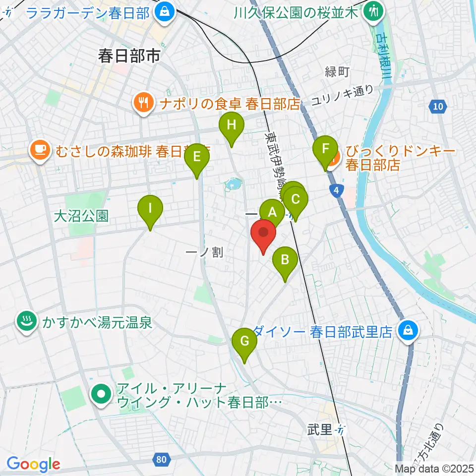 ヴァイオリン工房 IL VIOLINO周辺のコンビニエンスストア一覧地図