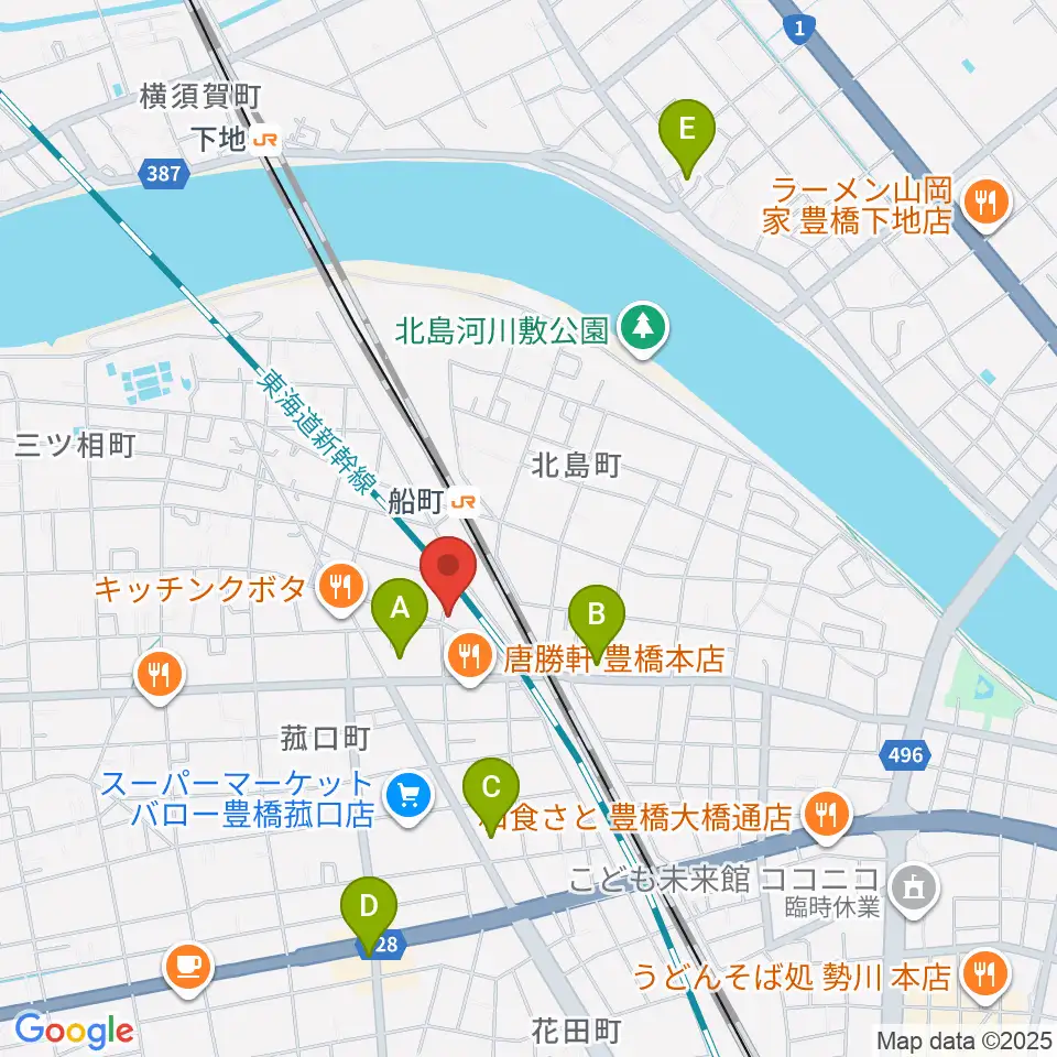 ファーストミュージック周辺のコンビニエンスストア一覧地図