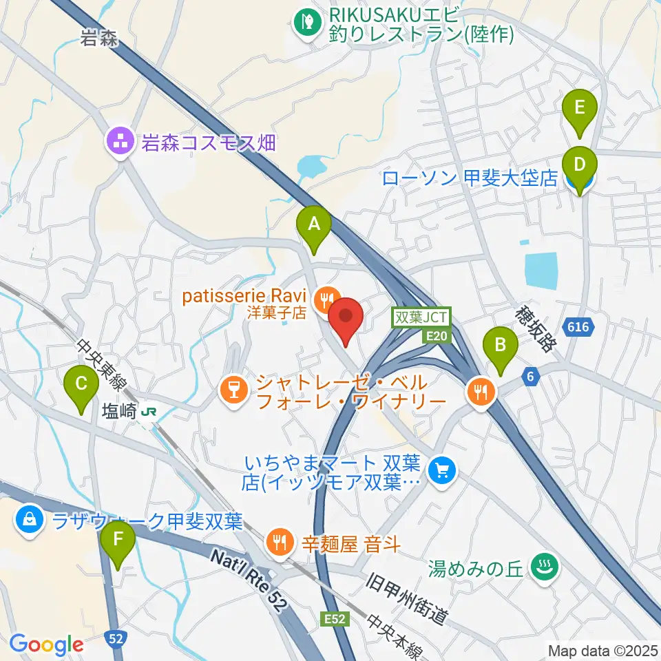iB MUSIC STUDIO周辺のコンビニエンスストア一覧地図