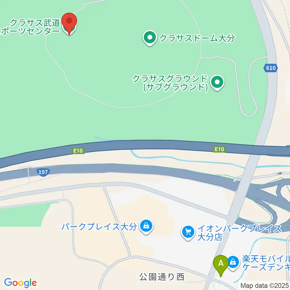 クラサス武道スポーツセンター周辺のコンビニエンスストア一覧地図
