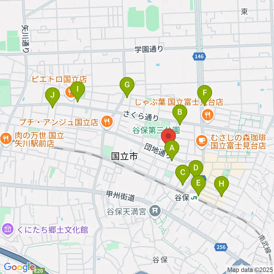 スタジオ・レニー周辺のコンビニエンスストア一覧地図