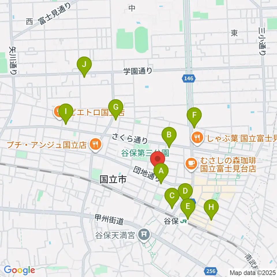 スタジオ・レニー周辺のコンビニエンスストア一覧地図