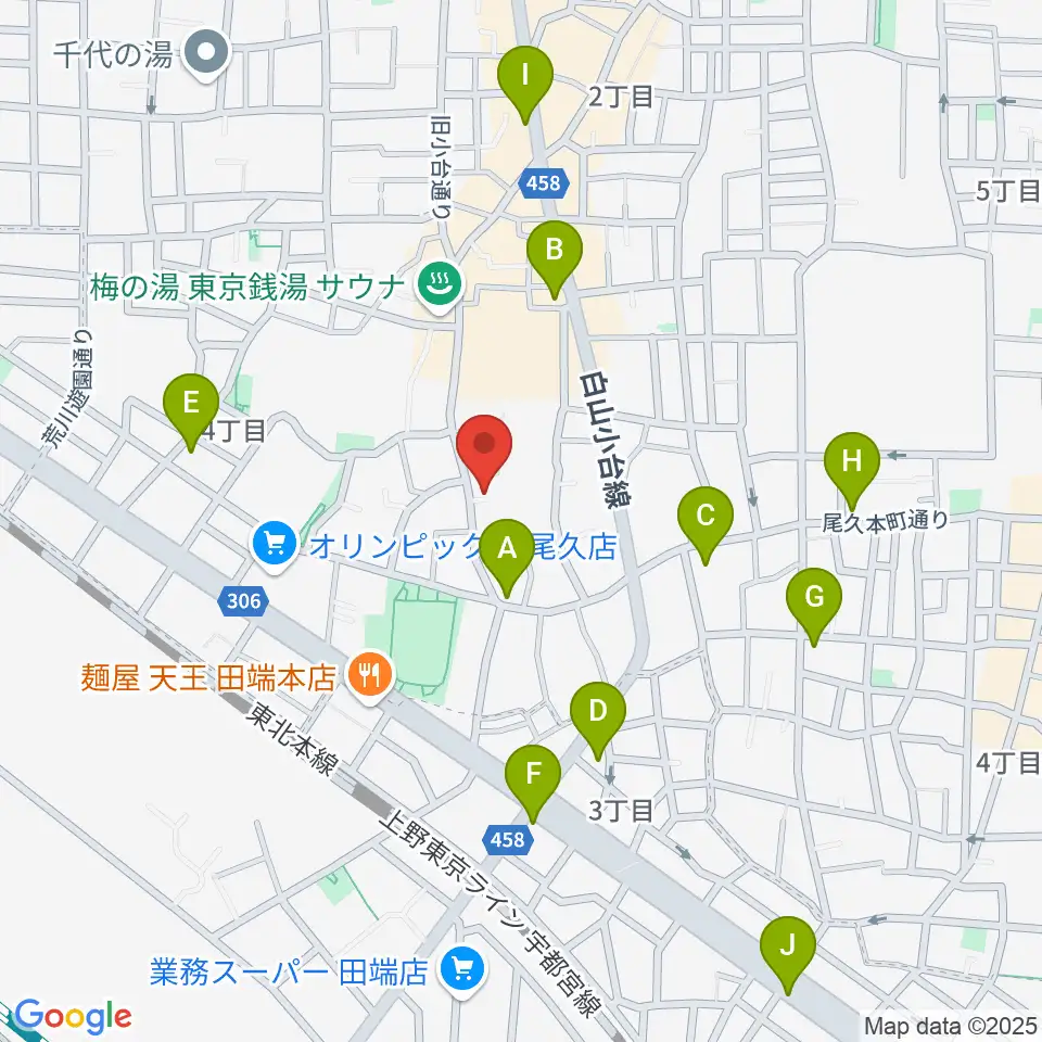 みらい音楽スタジオ周辺のコンビニエンスストア一覧地図