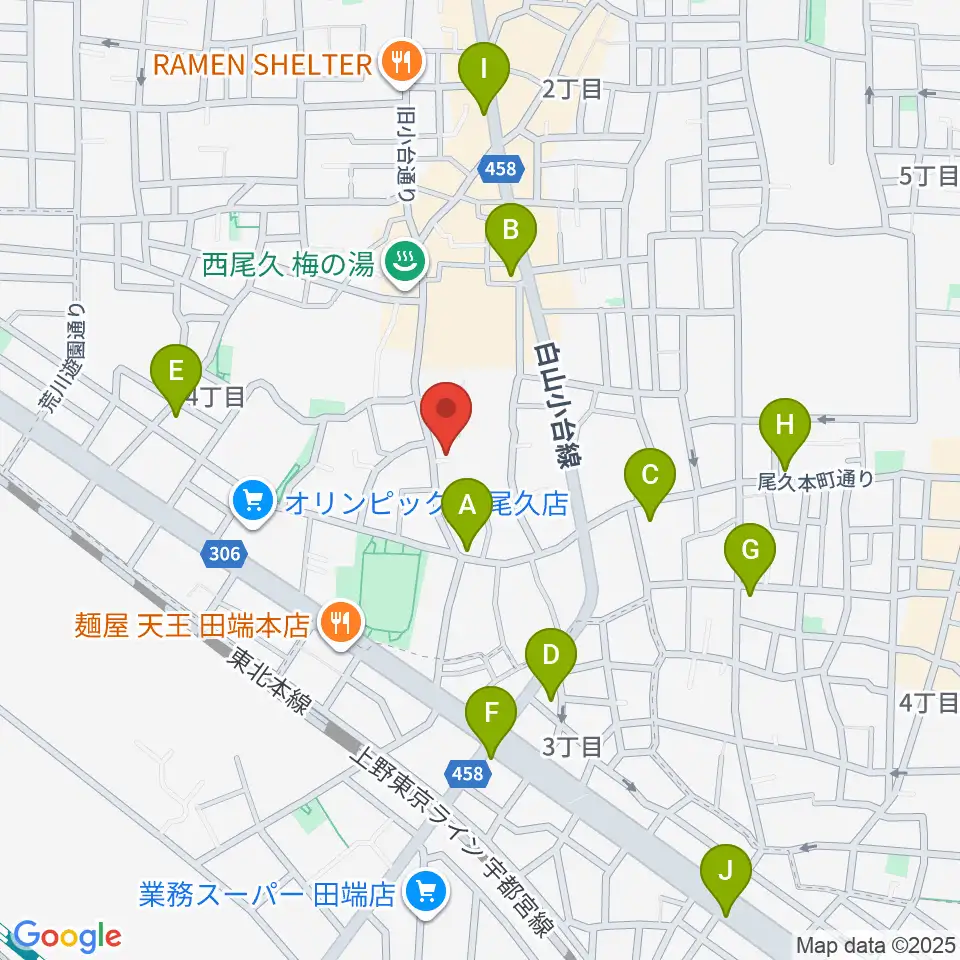 みらい音楽スタジオ周辺のコンビニエンスストア一覧地図