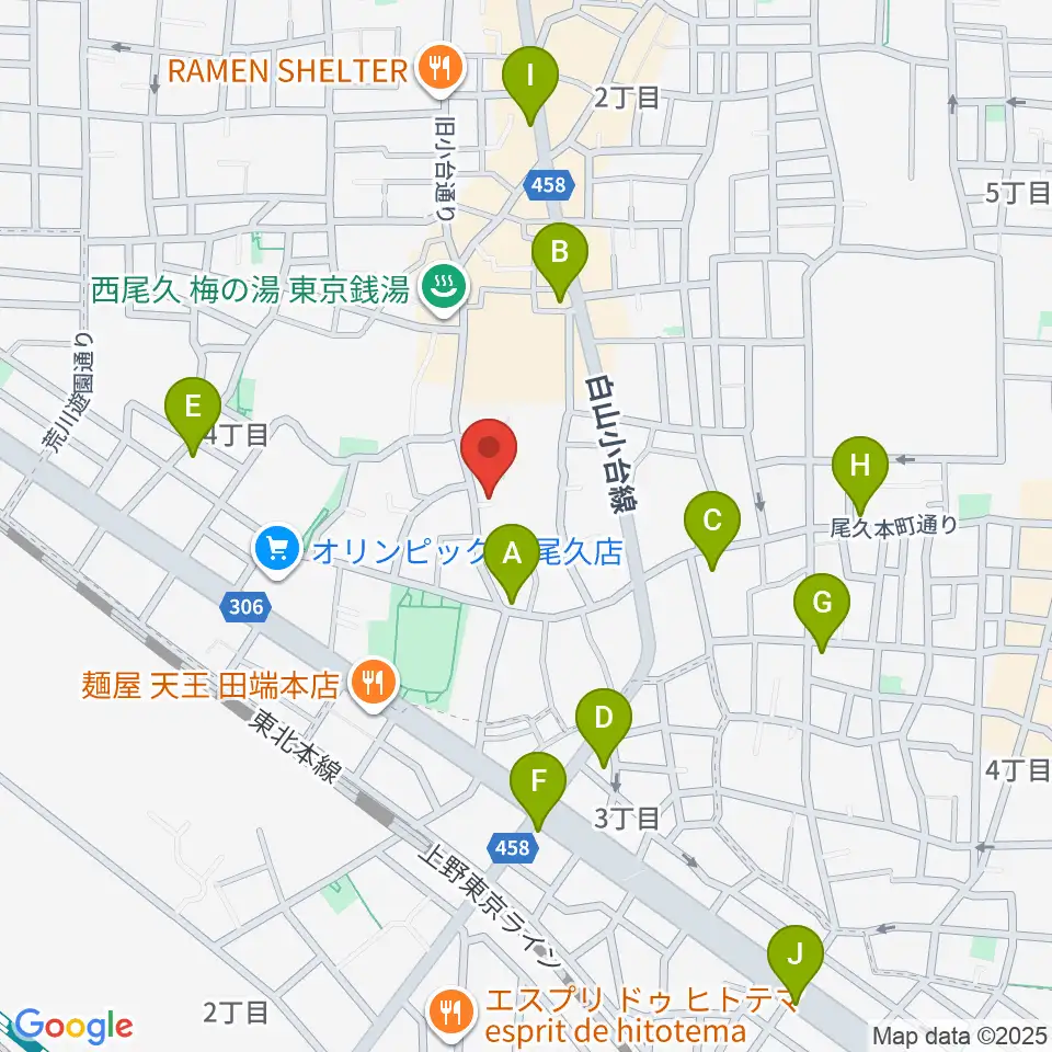 みらい音楽スタジオ周辺のコンビニエンスストア一覧地図