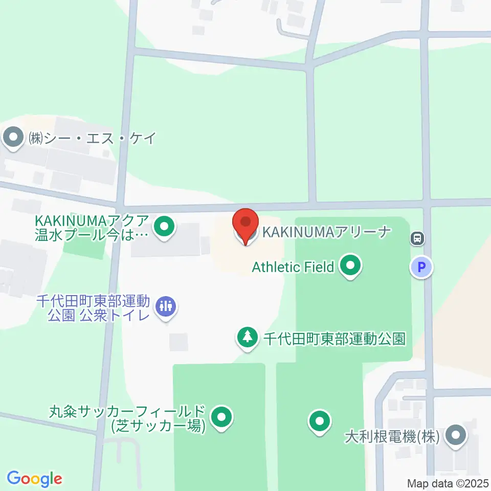 KAKINUMAアリーナ周辺のコンビニエンスストア一覧地図