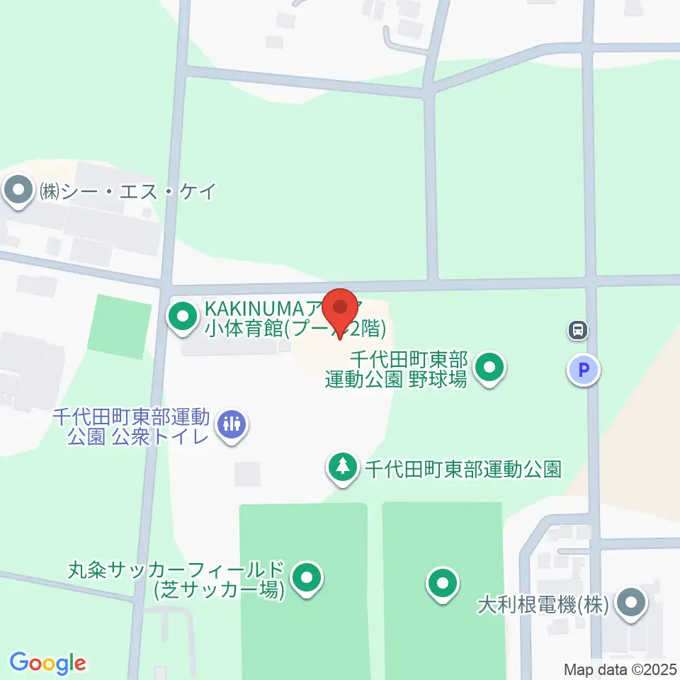 KAKINUMAアリーナ周辺のコンビニエンスストア一覧地図
