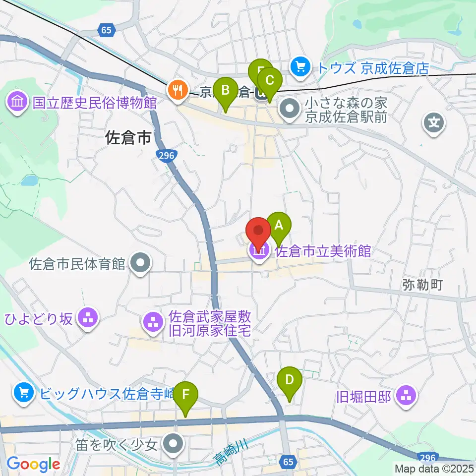 セイント・ディー周辺のコンビニエンスストア一覧地図