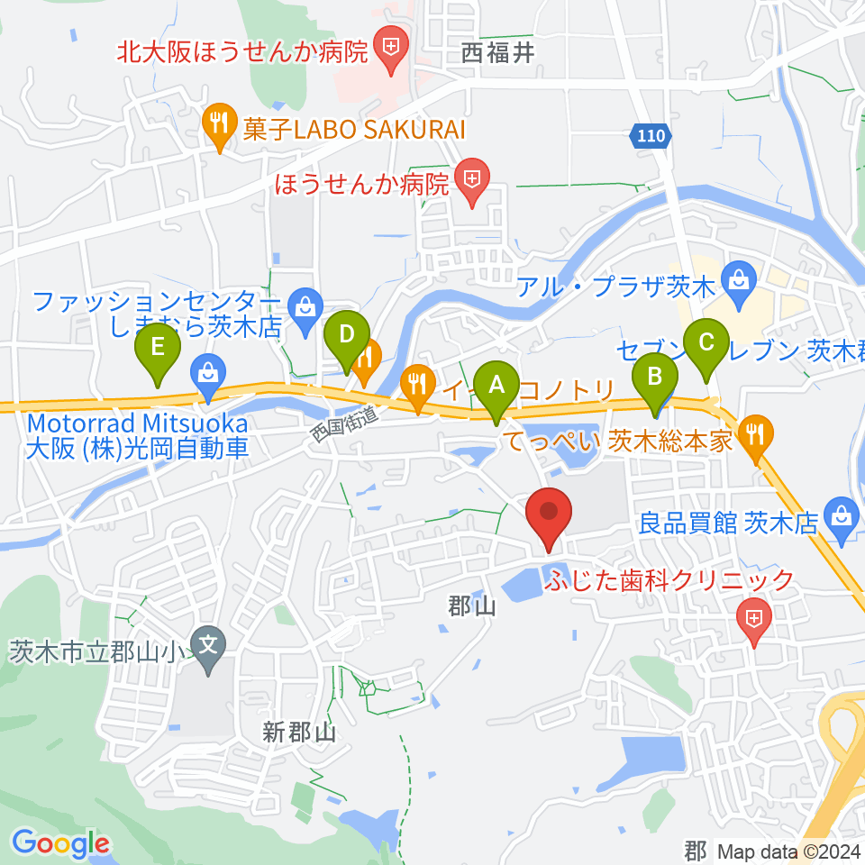 STUDIO QUAM周辺のコンビニエンスストア一覧地図