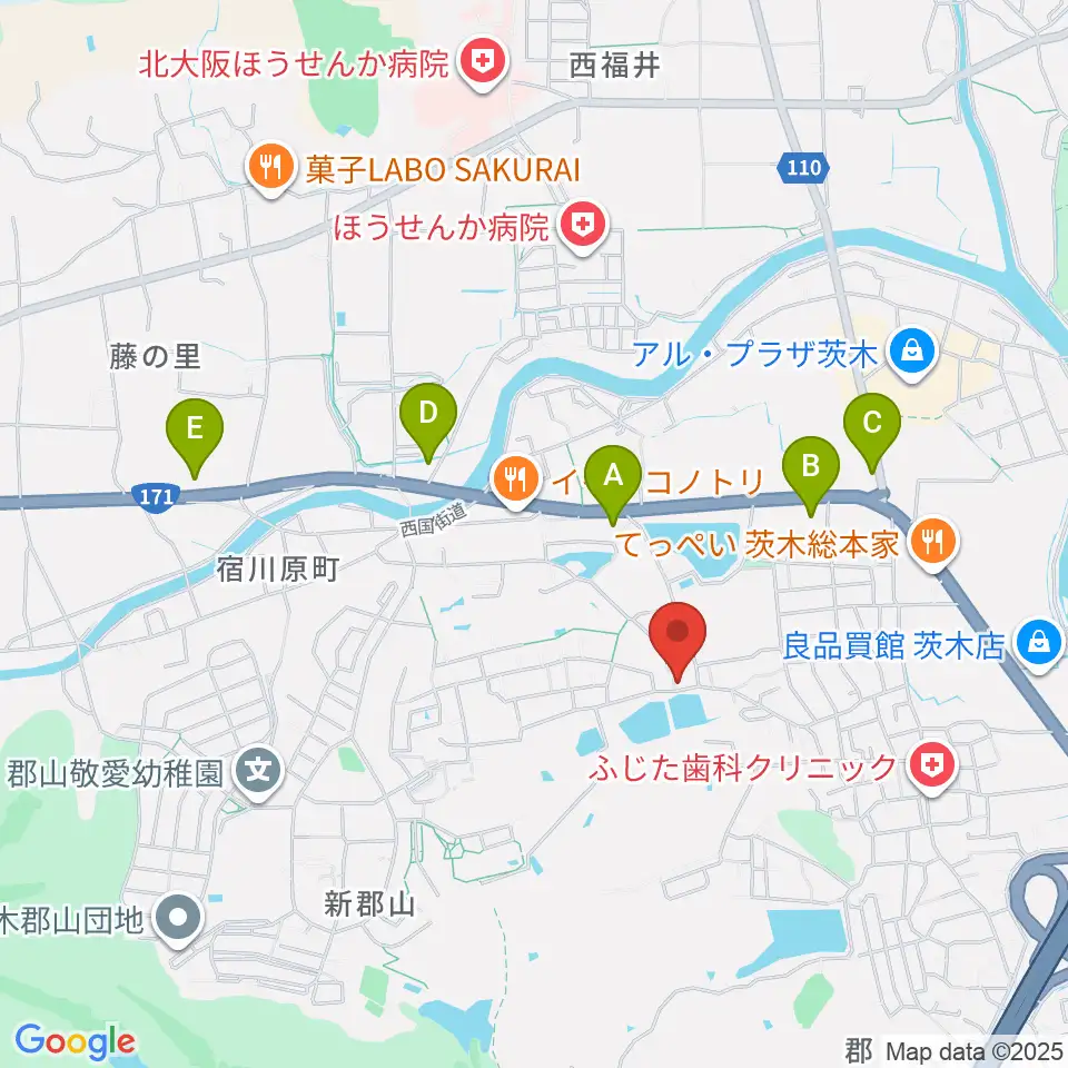 STUDIO QUAM周辺のコンビニエンスストア一覧地図