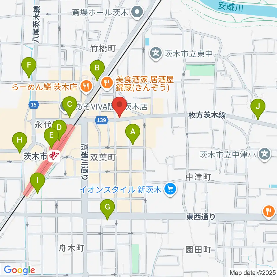 スタジオMSW周辺のコンビニエンスストア一覧地図