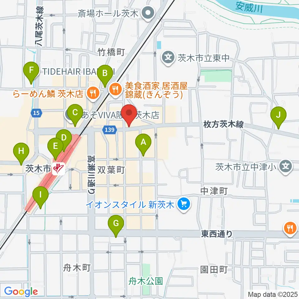 スタジオMSW周辺のコンビニエンスストア一覧地図