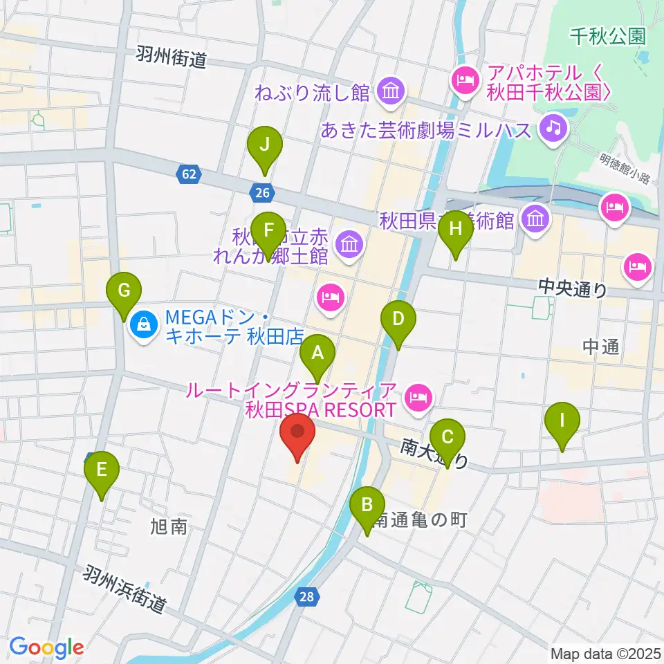 K-studio周辺のコンビニエンスストア一覧地図