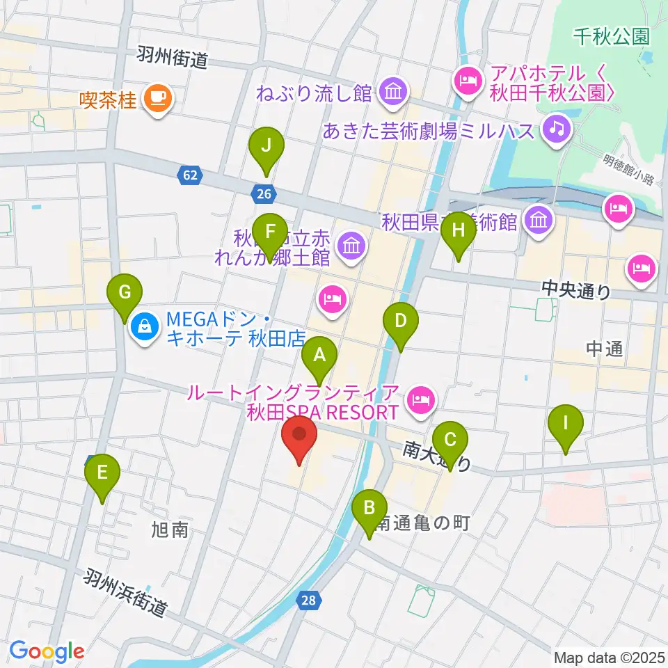 K-studio周辺のコンビニエンスストア一覧地図