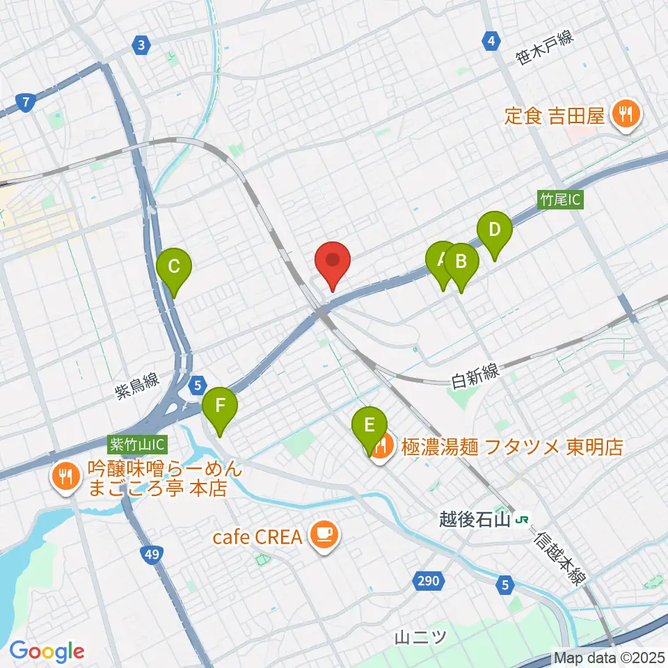 STB Studio周辺のコンビニエンスストア一覧地図