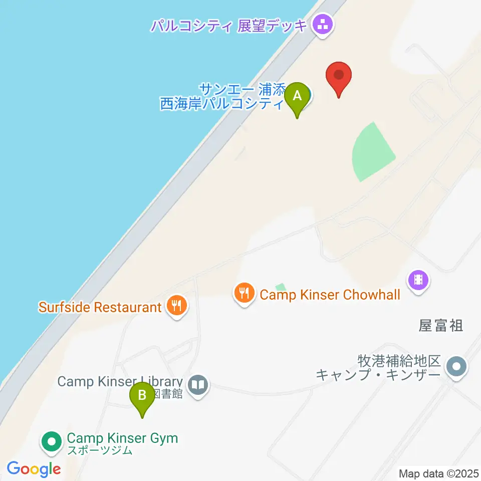 島村楽器 沖縄・浦添パルコシティ店周辺のコンビニエンスストア一覧地図