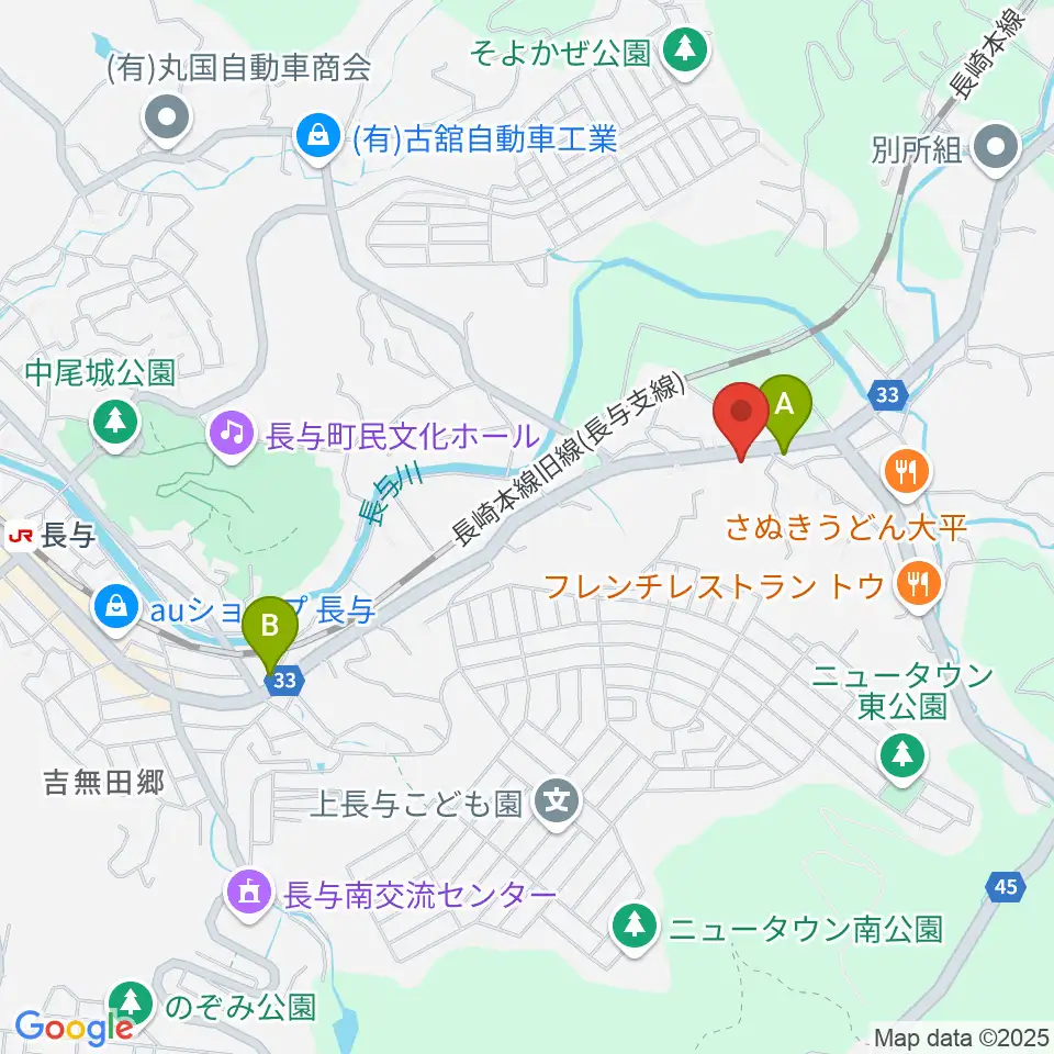 N's Guitar Garage周辺のコンビニエンスストア一覧地図