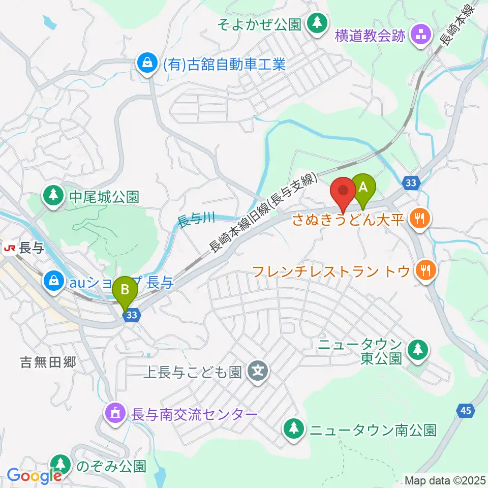 N's Guitar Garage周辺のコンビニエンスストア一覧地図